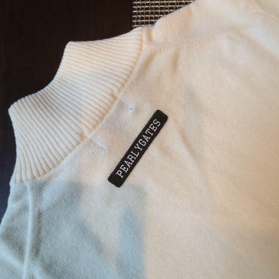 パーリーゲイツ カシミア混セーター