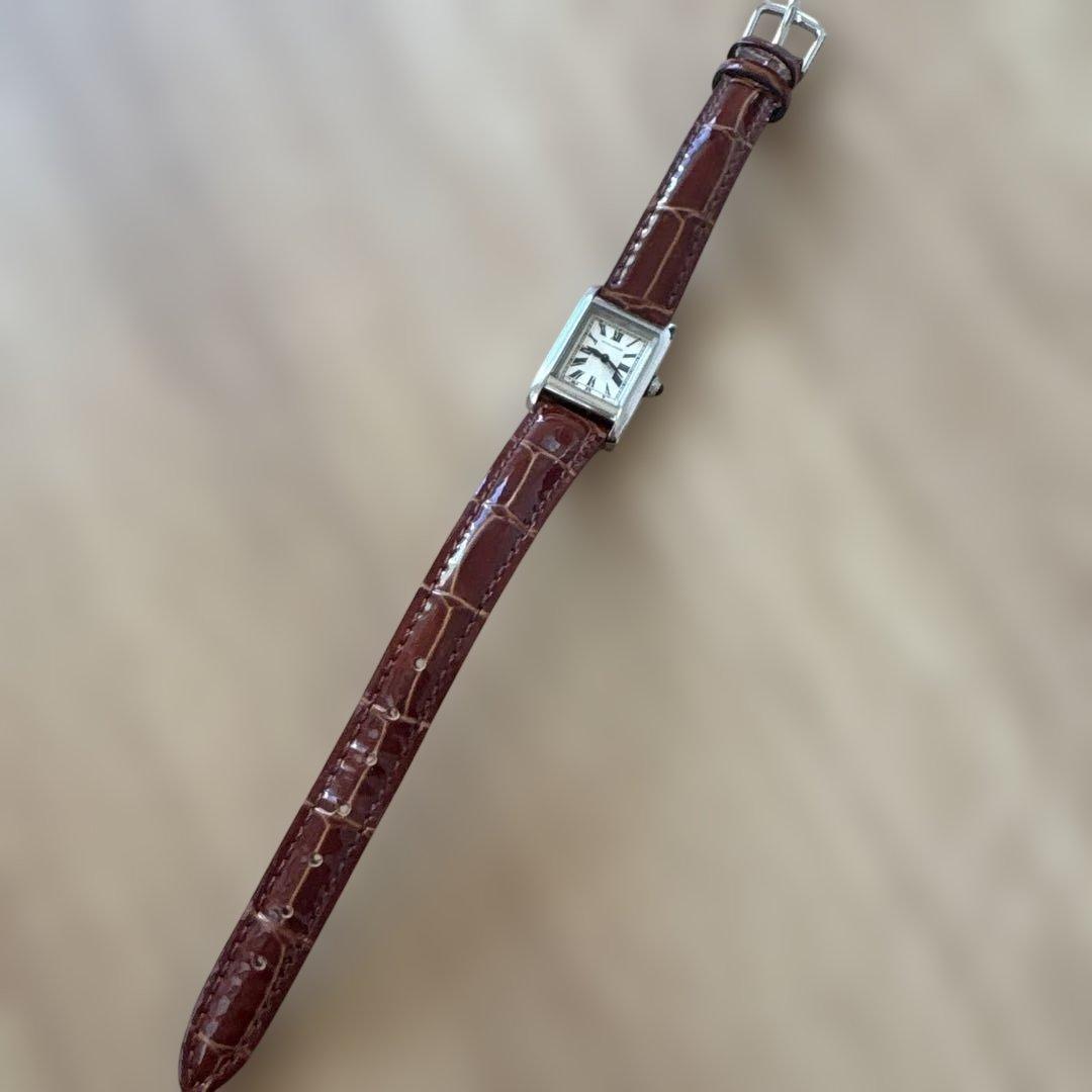 ★UNITED ARROWS★【美品】スクエア腕時計　電池交換済み