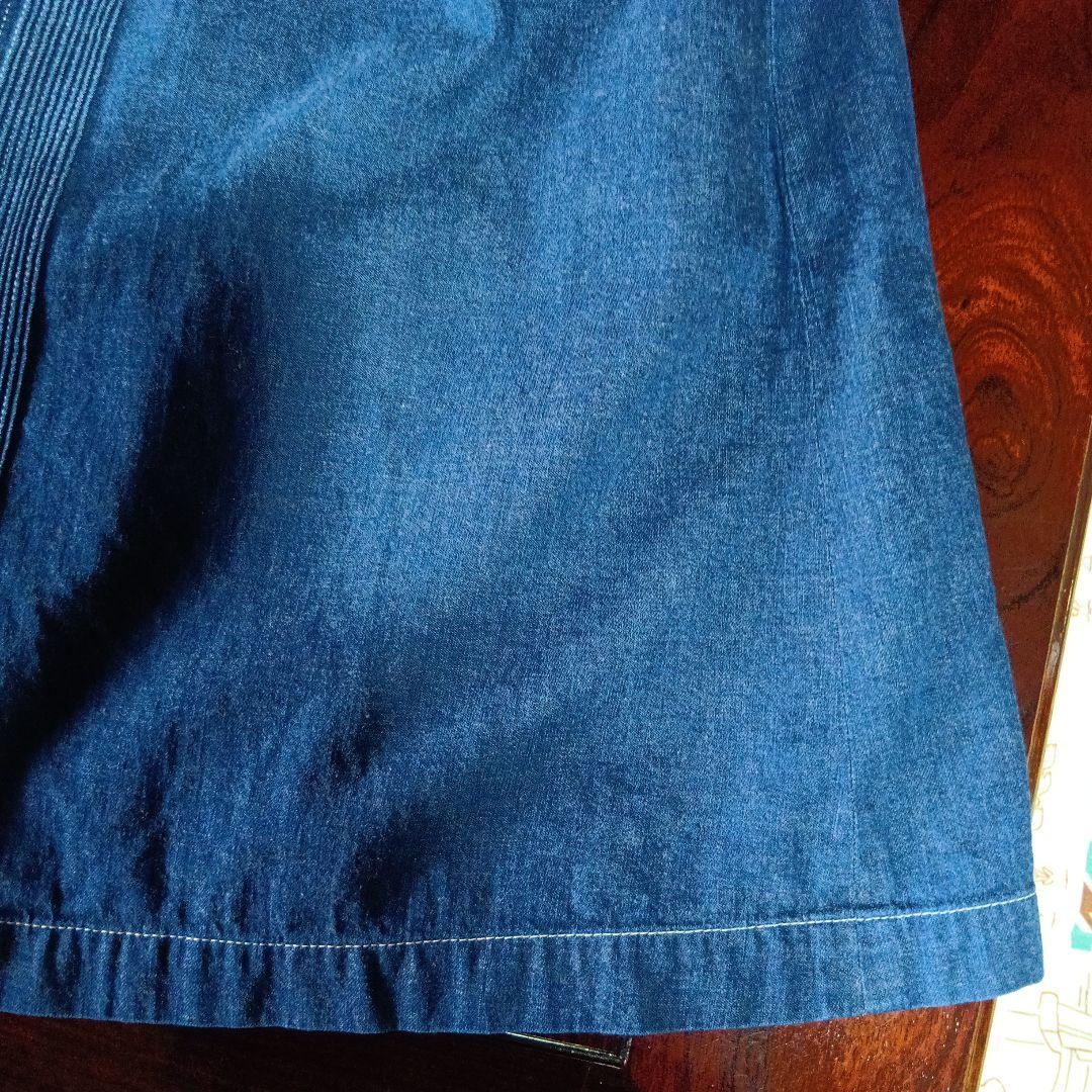 ☆ピンクハウス☆デニム フリル付きワンピース