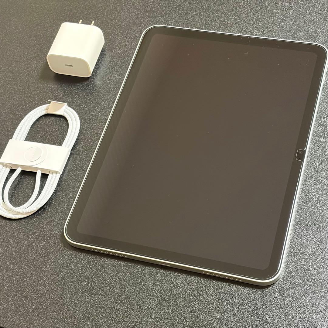 iPad 第10世代 64GB Wi-Fi シルバー　バッテリー最大容量100%
