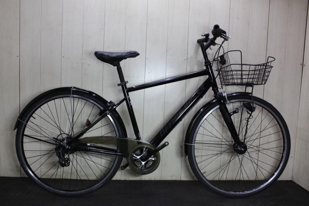 あさひ製OFFICE PRESS 700C 7速 480mmAUTO LED通勤