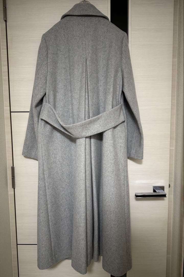 パールボタンチェスターコート