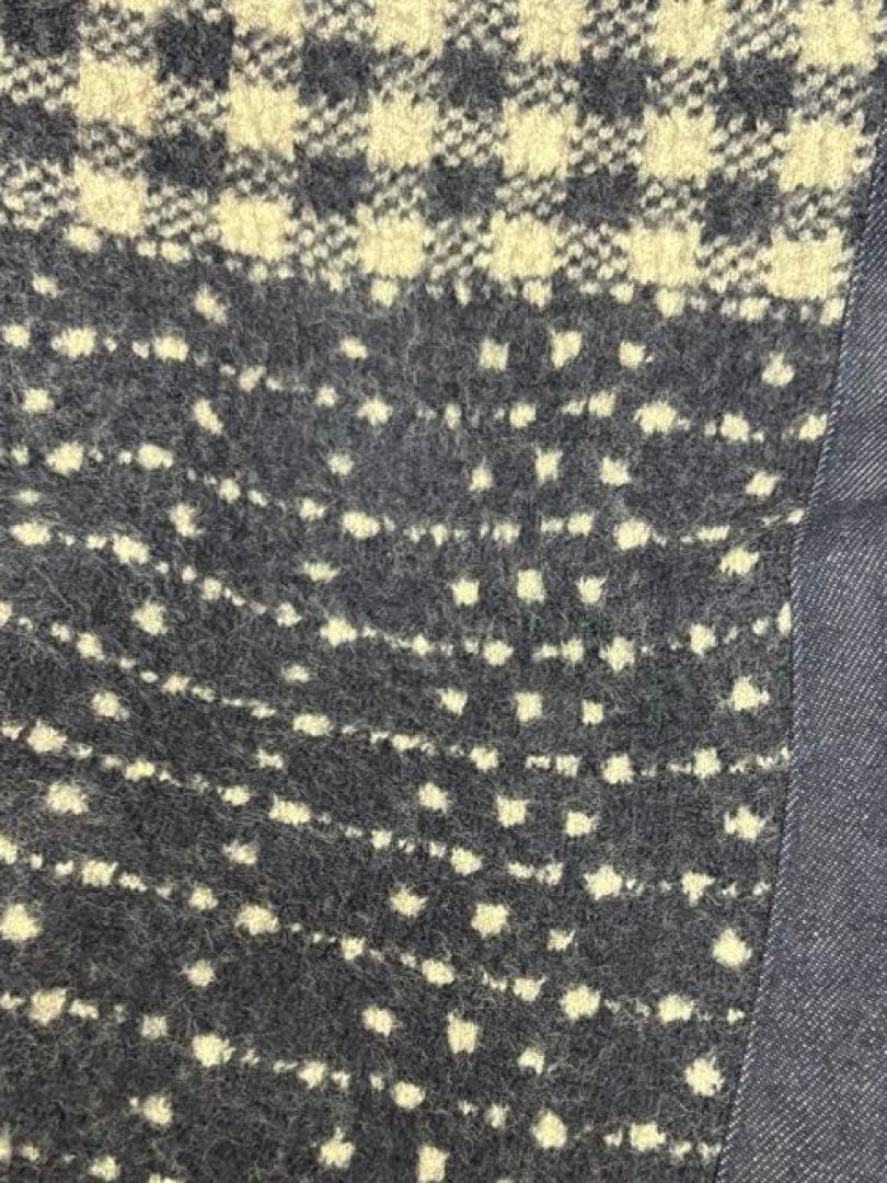 ☆新品☆ 佐藤繊維 FUGA FUGA ニット切り替えデザイン デニムチュニック