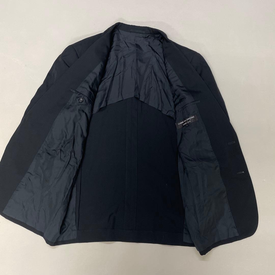 コムデギャルソン オム プリュス スーツ ブラックスーツセット　 L