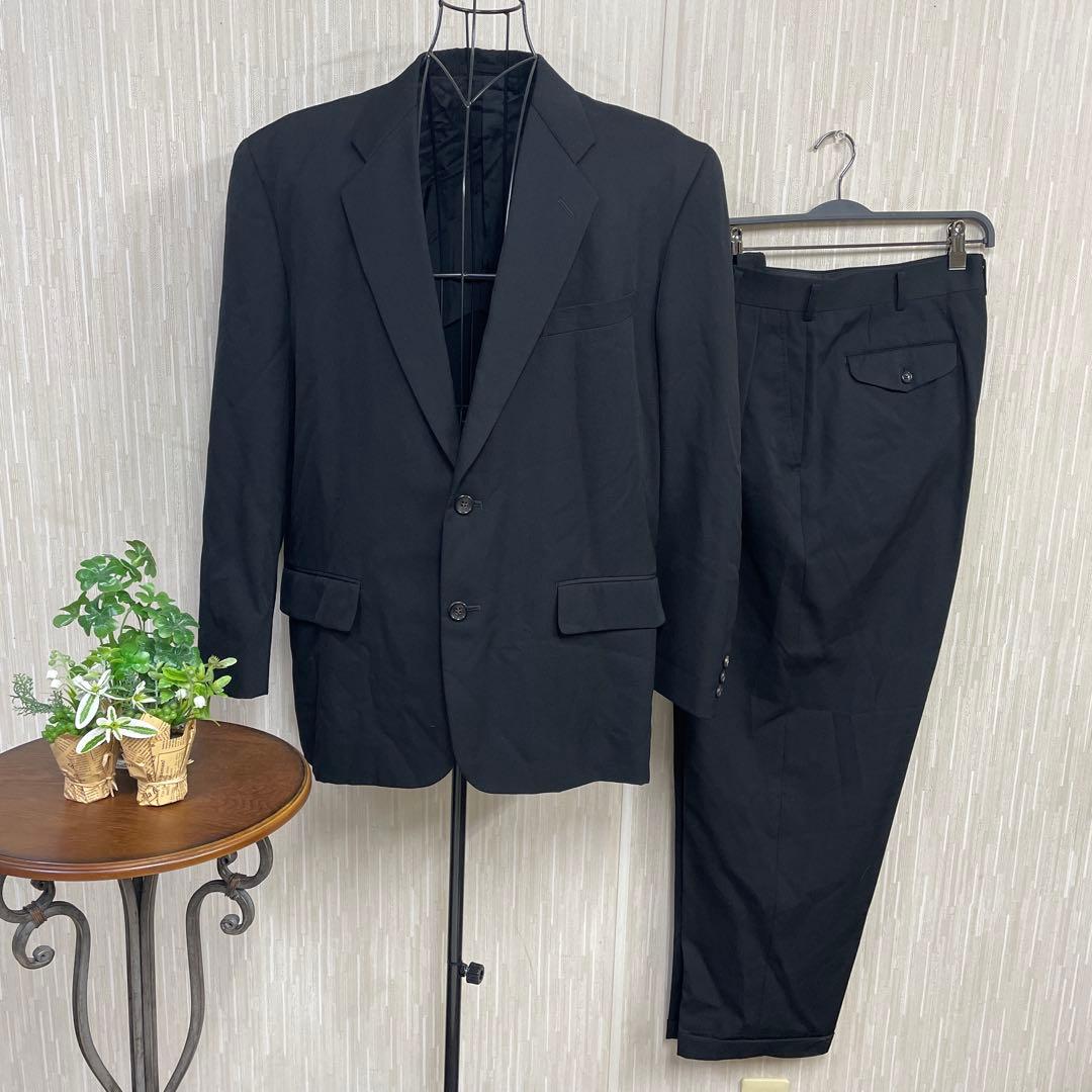 コムデギャルソン オム プリュス スーツ ブラックスーツセット　 L