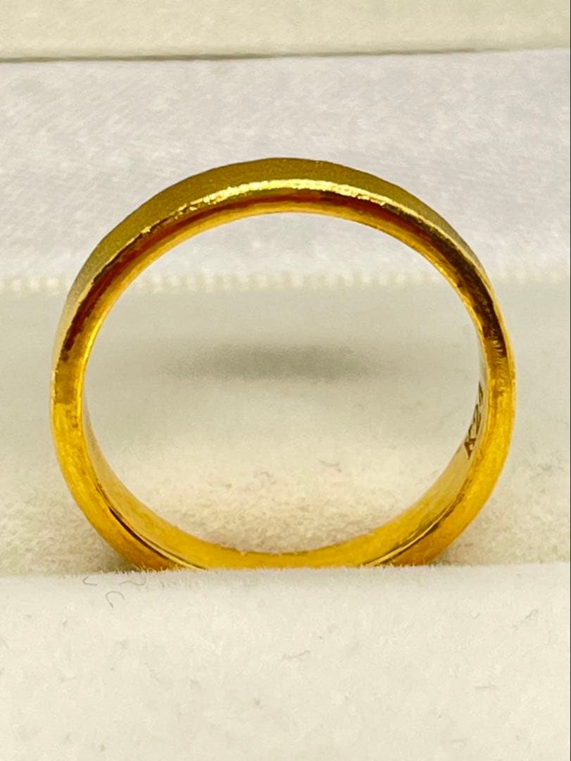 SAMK24 純金オーダーマットリング 4.8g刻印あり ハンドメイド