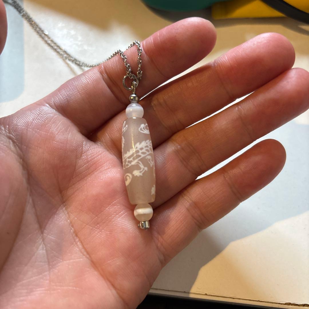 悪いことがなくなってきてる！天珠を一つは持ちたい！白龍白天珠さま！