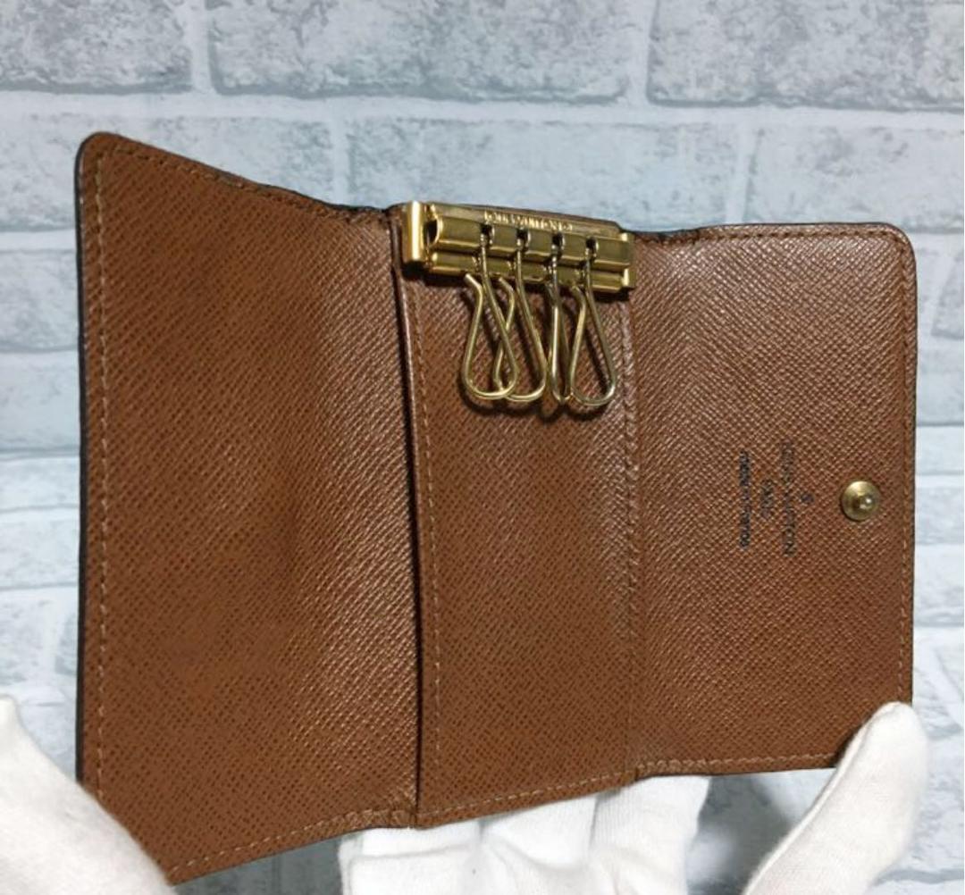 定番人気♡ルイヴィトン LOUISVUITTON モノグラム 4連 キーケース❣️