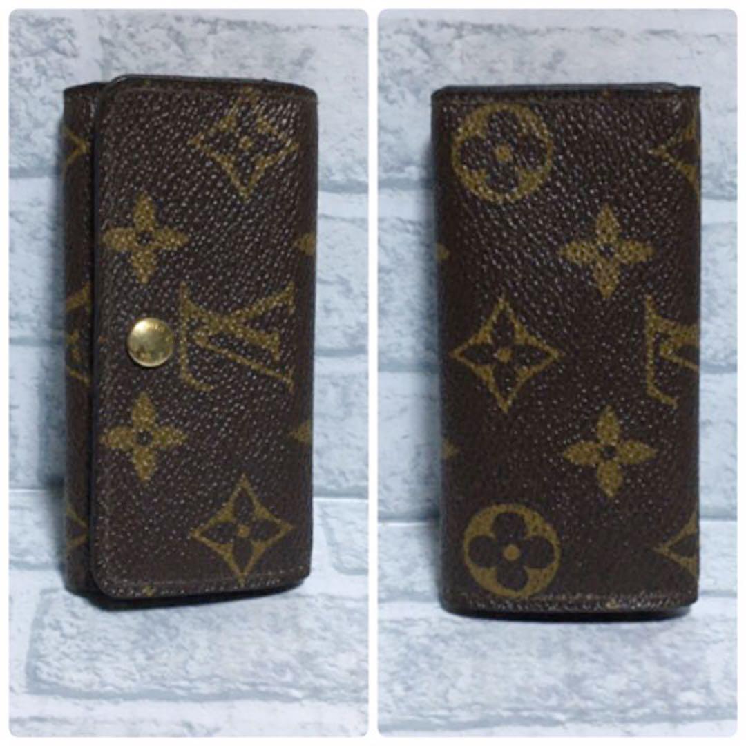 定番人気♡ルイヴィトン LOUISVUITTON モノグラム 4連 キーケース❣️