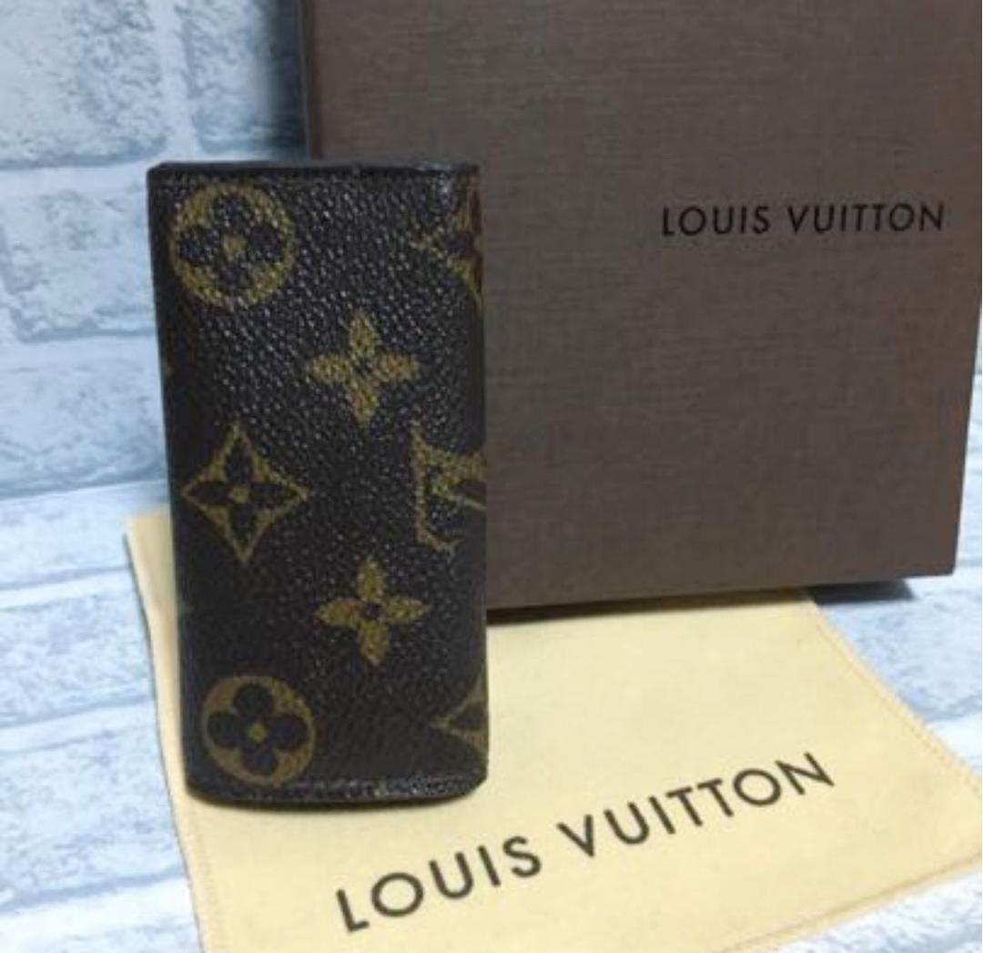定番人気♡ルイヴィトン LOUISVUITTON モノグラム 4連 キーケース❣️