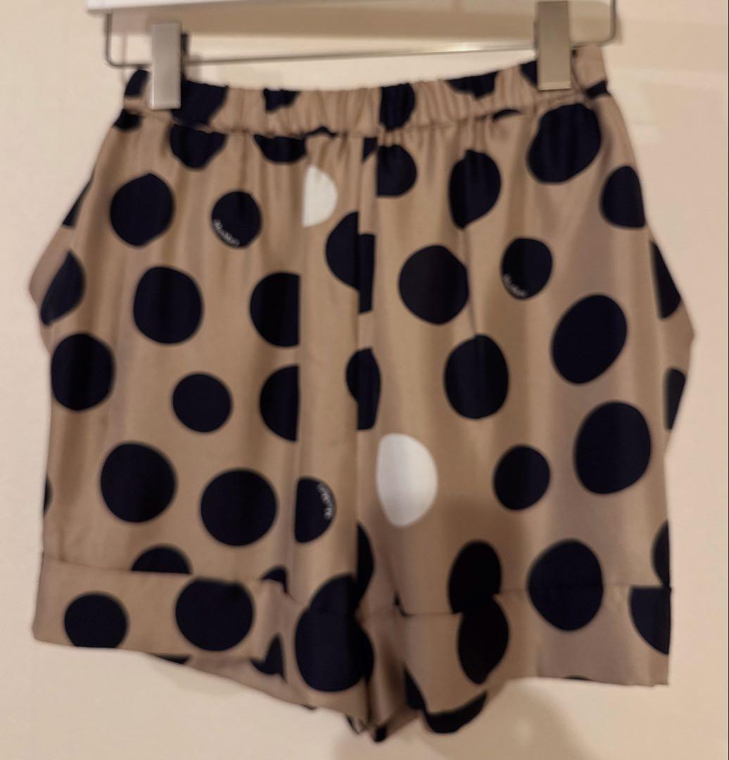 Max Mara 2024AW アルクールシルクショートパンツ 34サイズ