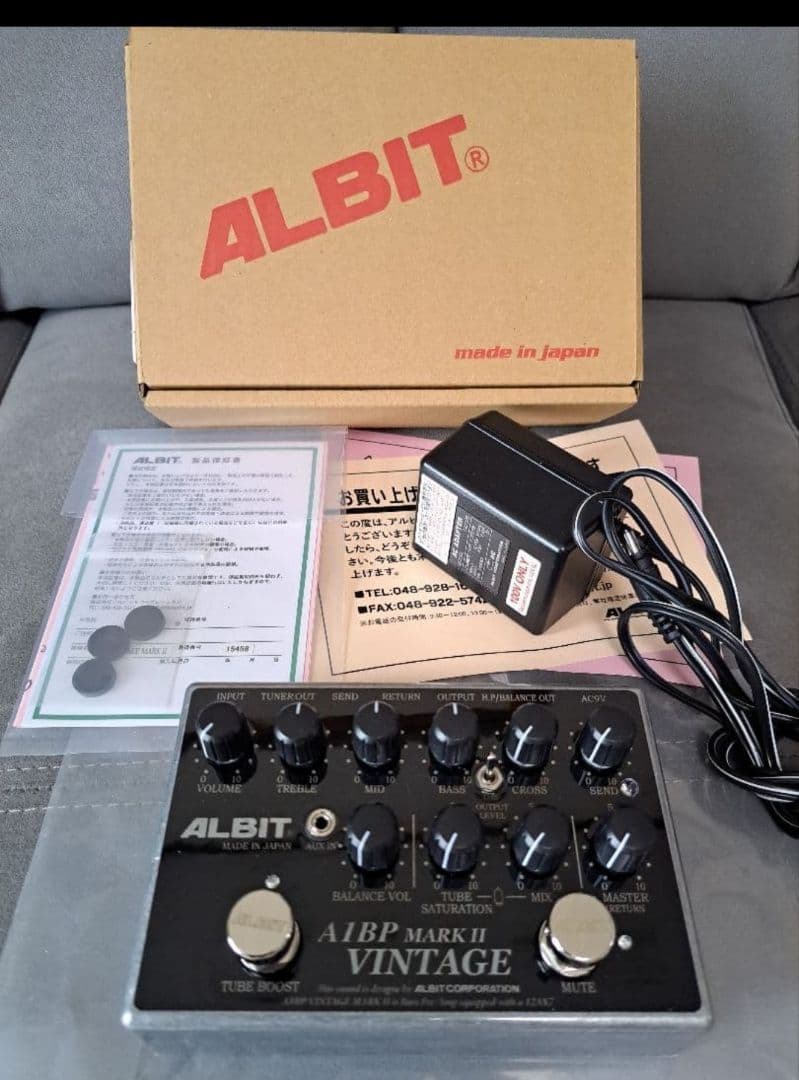 ALBIT A1BP VINTAGE MARKII　ベースエフェクター