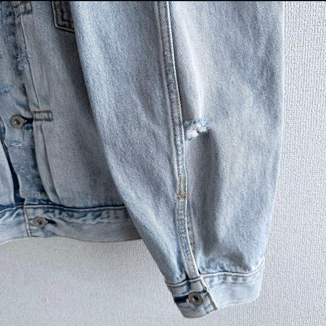 「レア」LEVI'S リーバイス 1st型 ダメージ加工 デニムジャケット