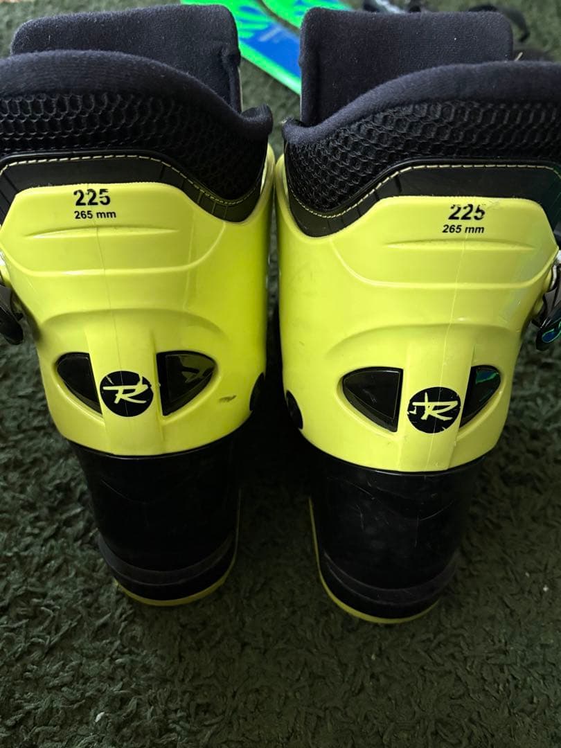 ジュニア　ROSSIGNOL スキーセット　122cm 板22.5cmブーツ