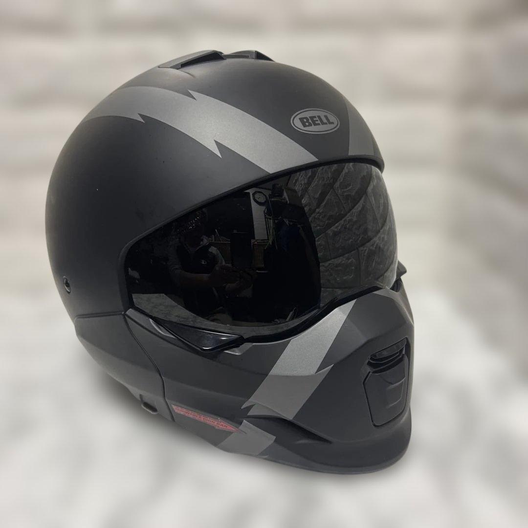 BELL BROOZERシステムヘルメット シールド2枚付き　XL