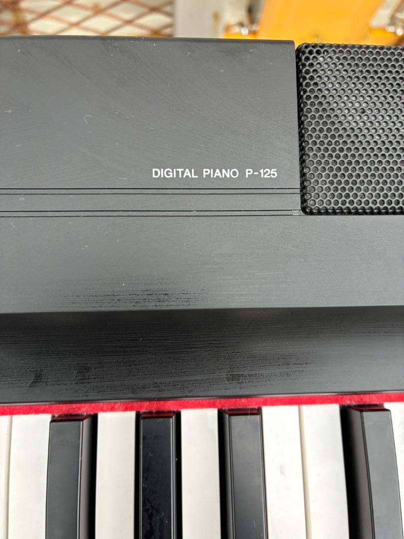 ぶ*て様 【引取限定】美品！YAMAHA ヤマハ 電子ピアノ P-125 22年