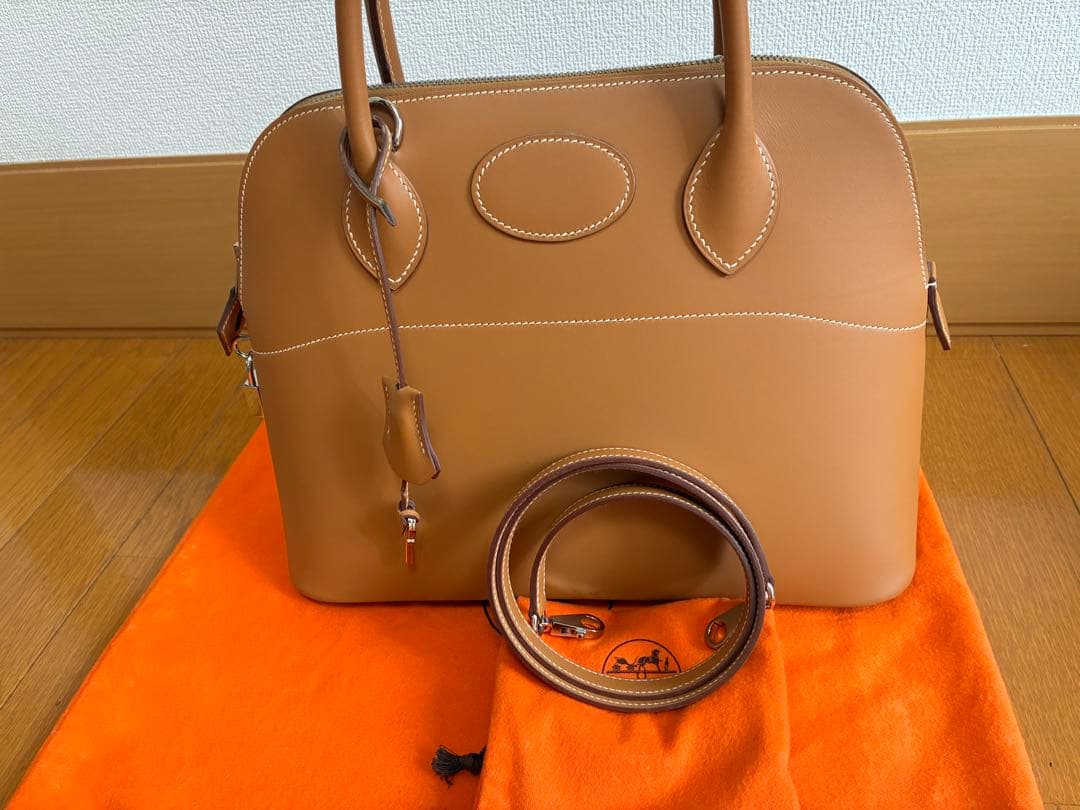 ジ*丸様 HERMES 美品ボリード31 □H刻印