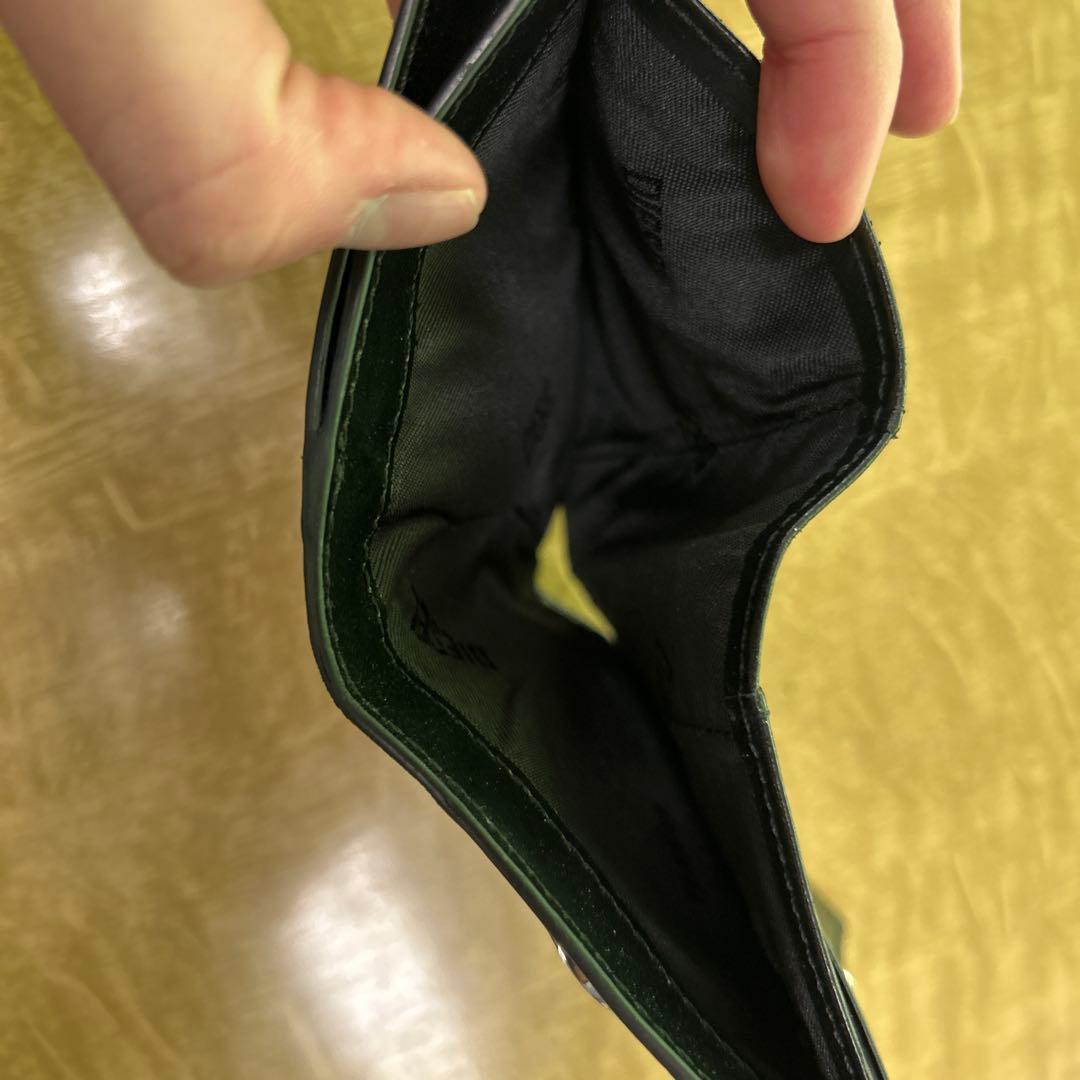 dieselブラック 二つ折り財布 ロゴ入り