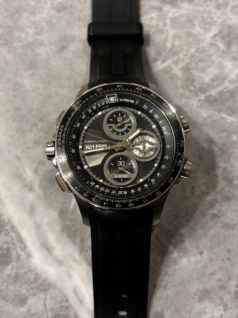 定価27万円　ハミルトンHamilton/カーキXウインド限定H77766331