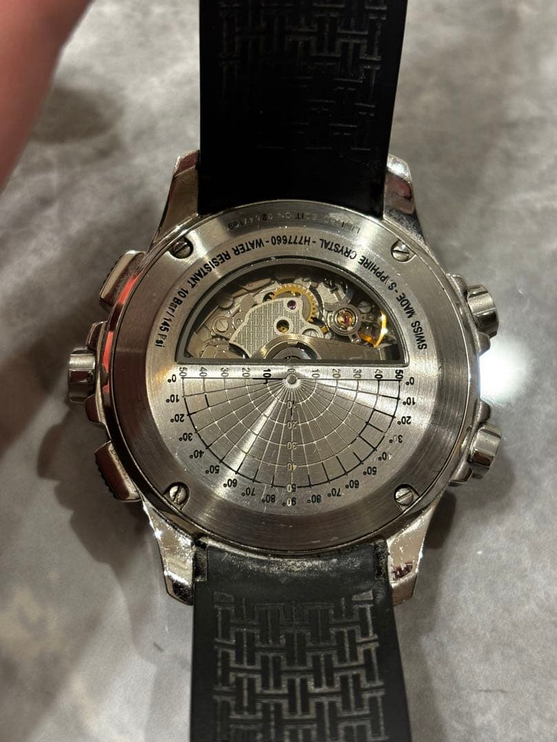 定価27万円　ハミルトンHamilton/カーキXウインド限定H77766331