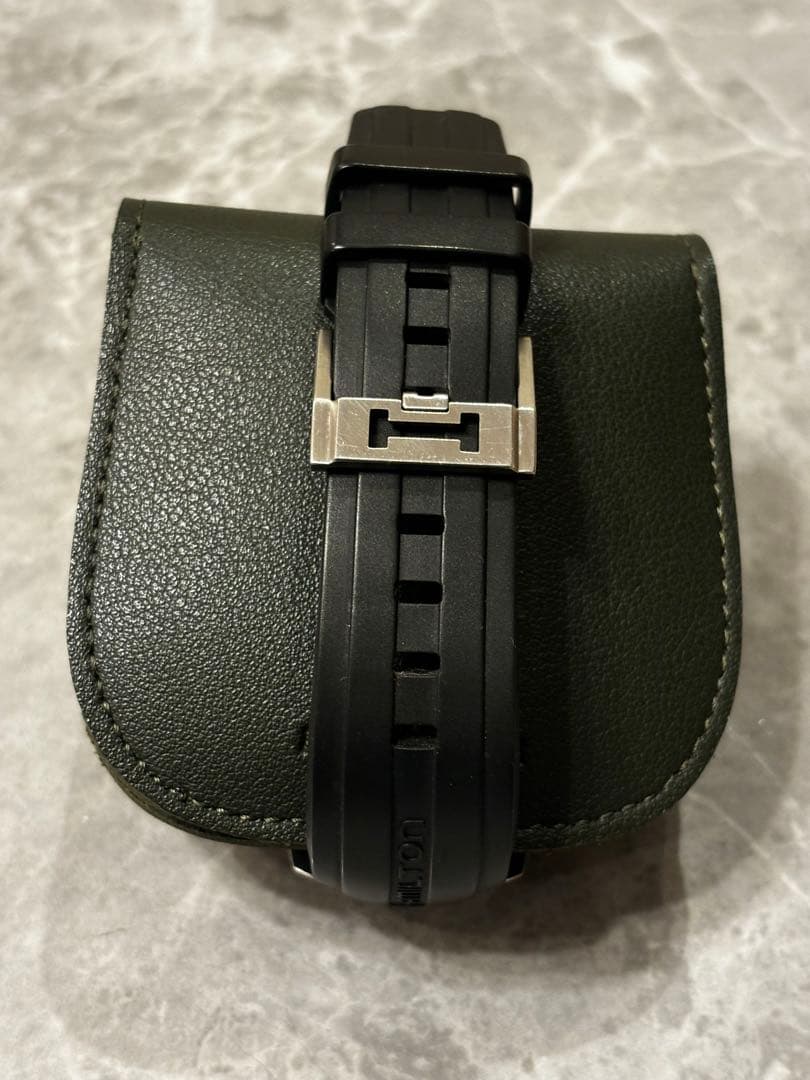 定価27万円　ハミルトンHamilton/カーキXウインド限定H77766331