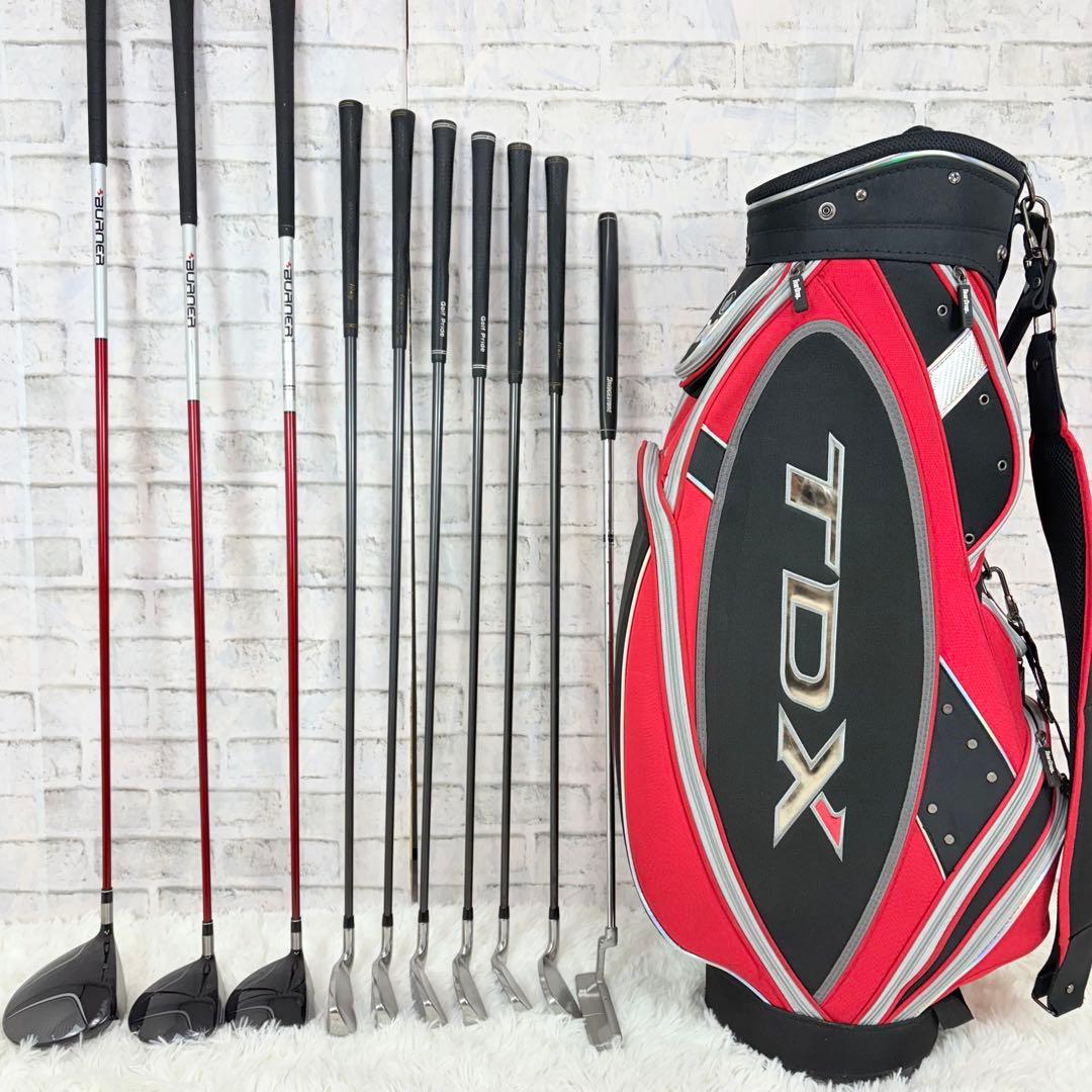 TaylorMade Burner メンズクラブセット ゴルフ FLEX R