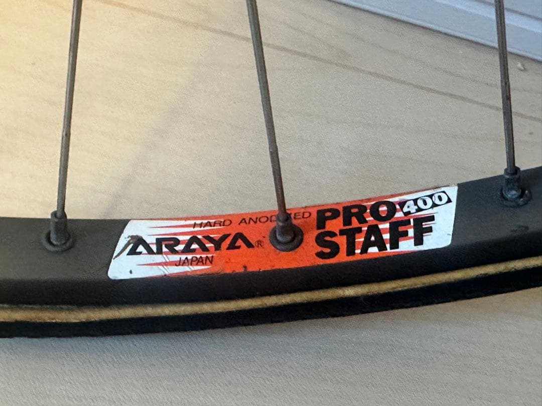 araya pro stuff × スズエ NJS ホイール ピスト用