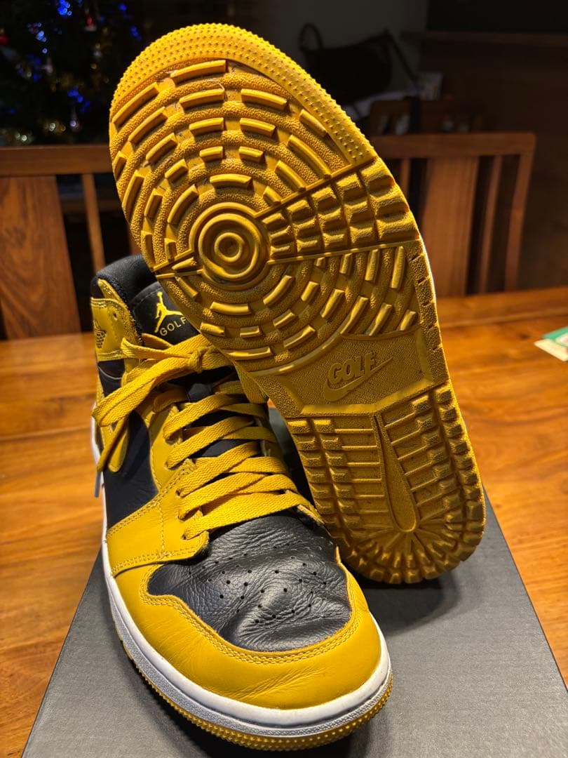 の*り様 AIR JORDAN 1 HIGH G ゴルフシューズ　パラン