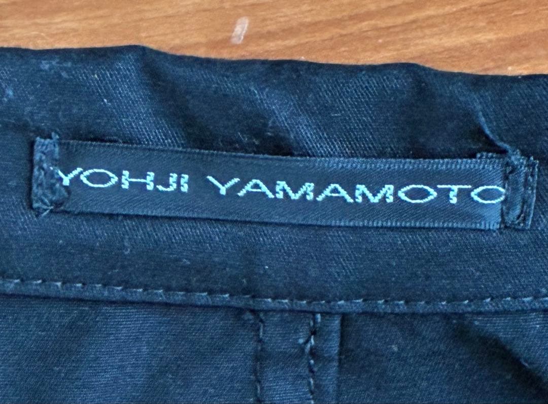 Yohji Yamamoto ヨウジヤマモト　スナップボタン　ジャケット　黒　L