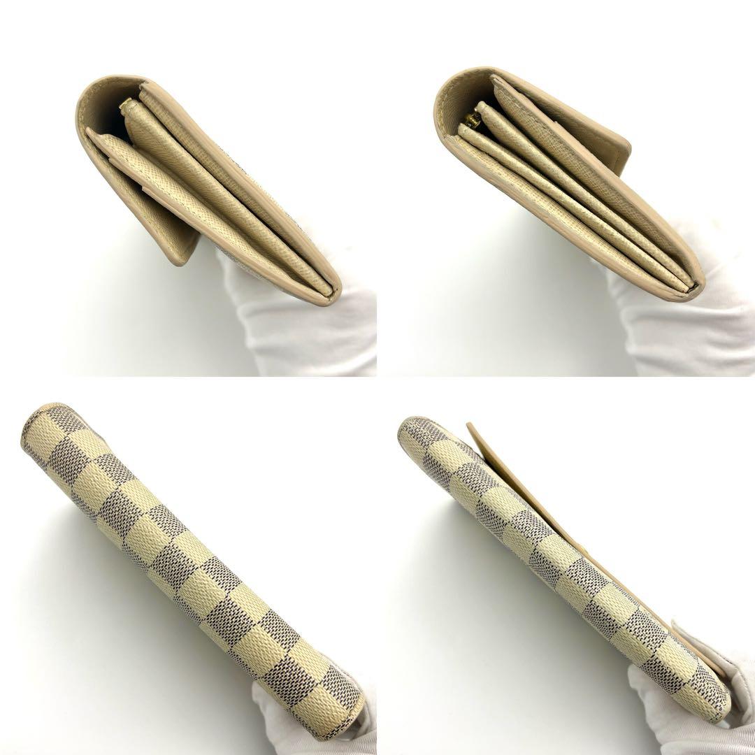 ルイヴィトン ダミエアズール 長財布 ポルトフォイユサラ 男女兼用