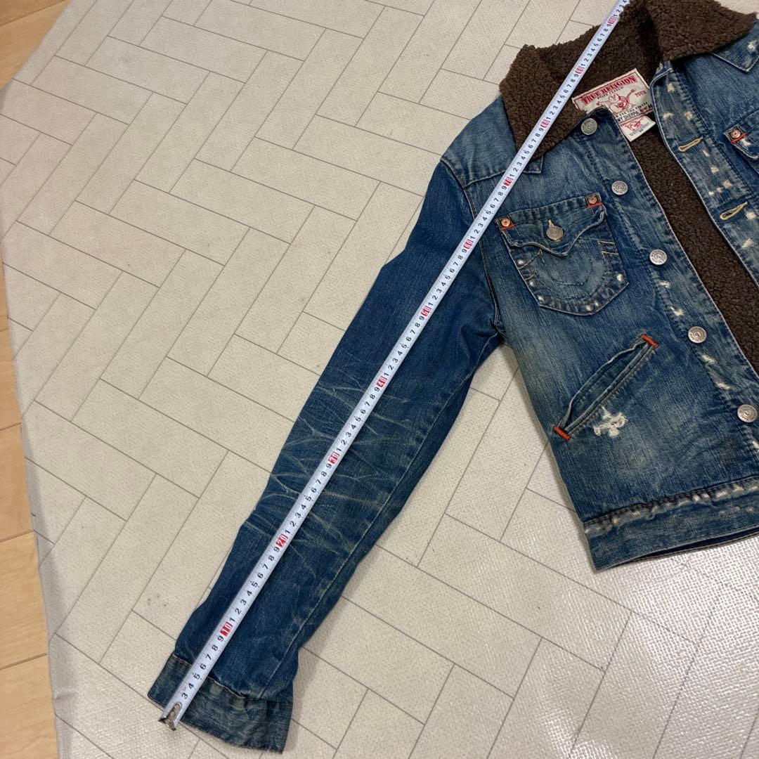 TRUE RELIGION JIMMY SHERPA M デニムジャケット