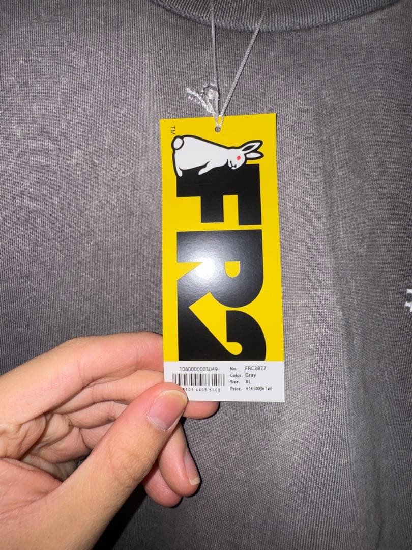 #FR2 ペイズリー 刺繍 Tシャツ XL 完売 新品