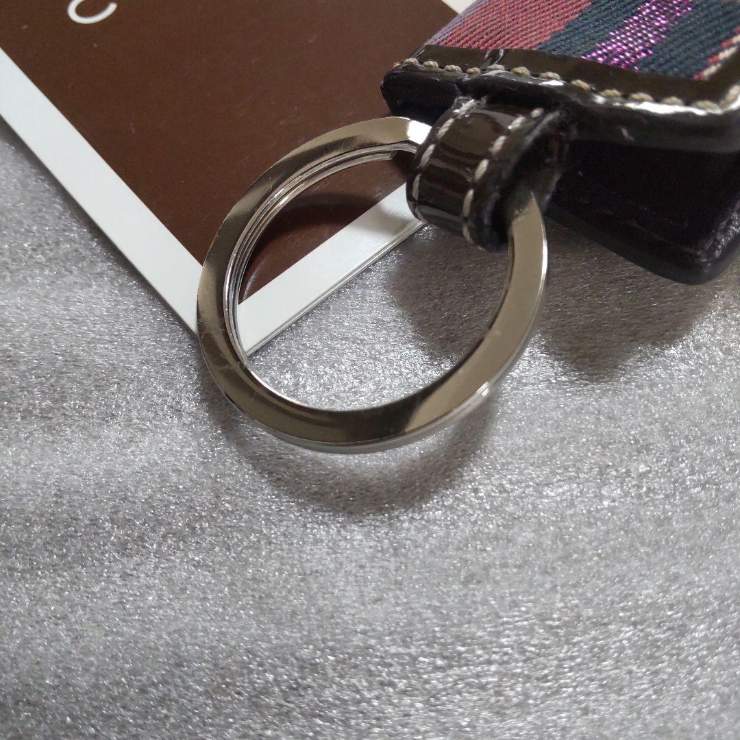 COACHコーチ☆Poppy Pink Heart BagCharm