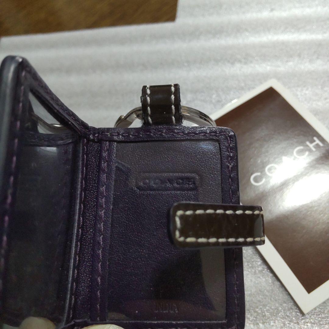 COACHコーチ☆Poppy Pink Heart BagCharm