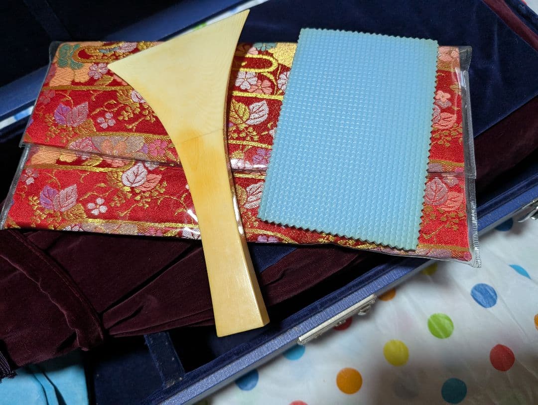 ☆Tetsu☆三味線本体とハードケースセット(やぶれなし)