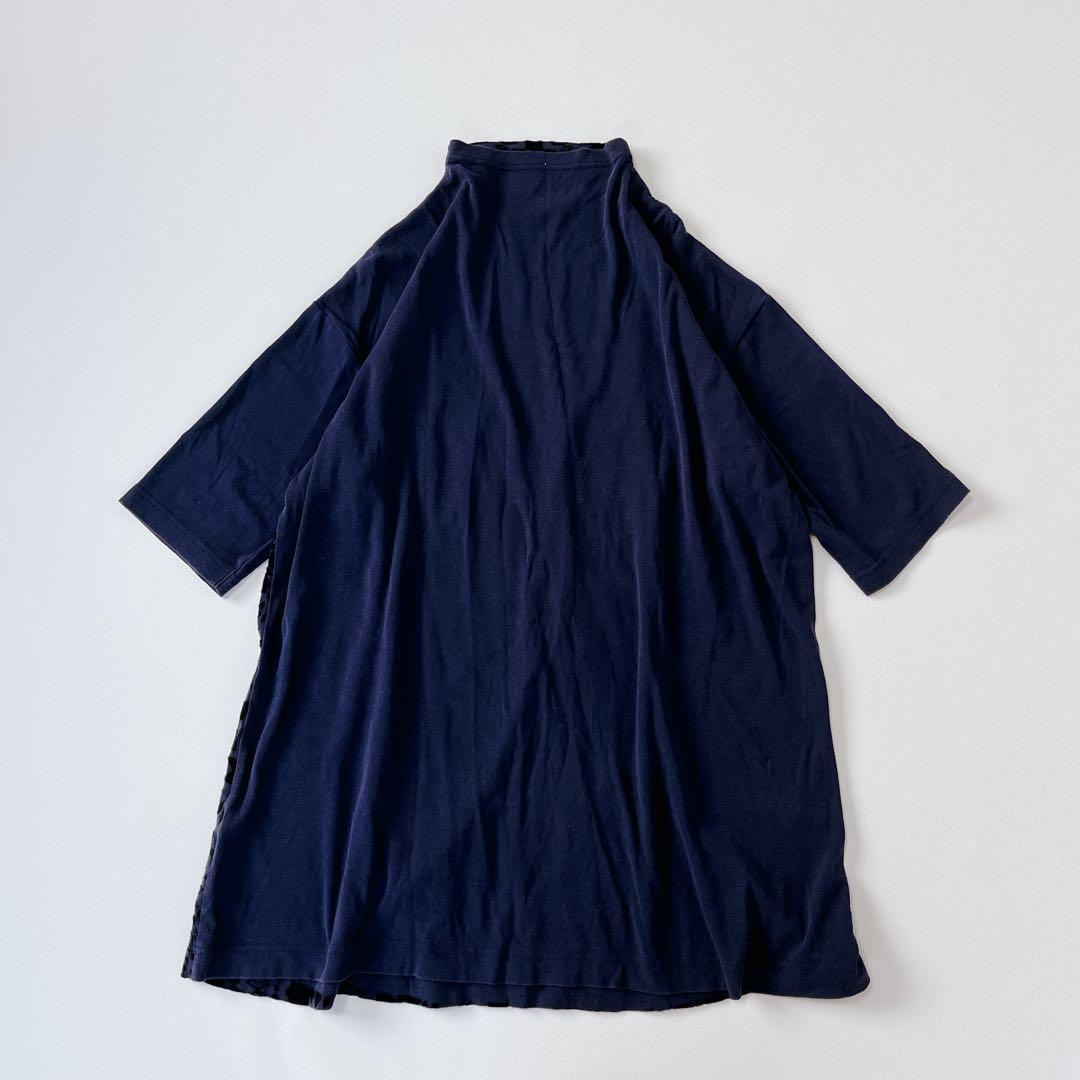 トクコプルミエヴォル フロッキー プリント 民族　人間　七分袖 チュニック