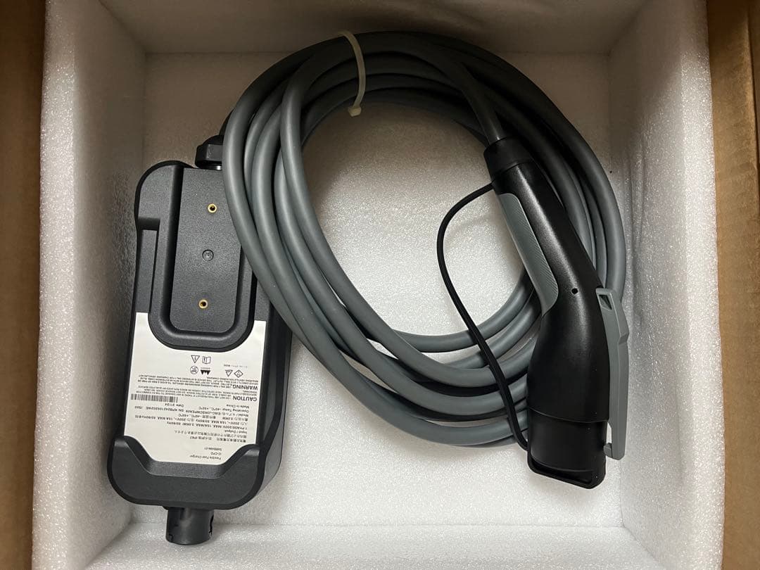 【未使用】MINI純正EV充電ケーブル普通充電 J1772 200V対応 