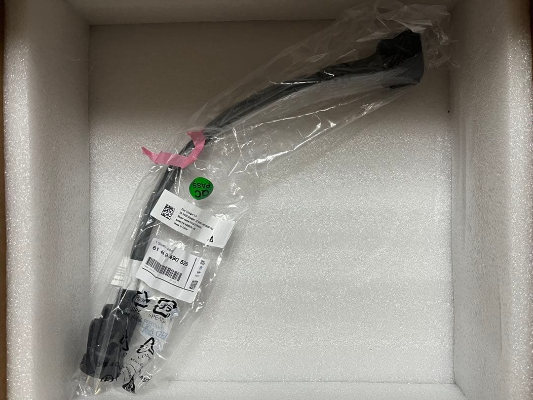 【未使用】MINI純正EV充電ケーブル普通充電 J1772 200V対応 