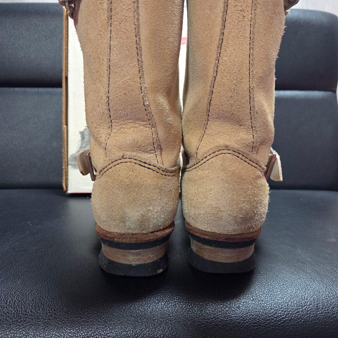 RED WING レッドウイング エンジニアブーツ スウェードベージュ ２８㎝