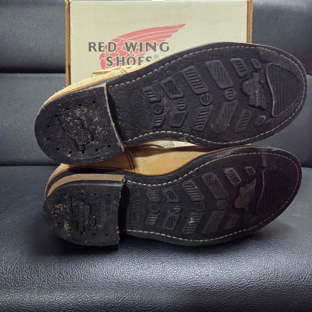 RED WING レッドウイング エンジニアブーツ スウェードベージュ ２８㎝