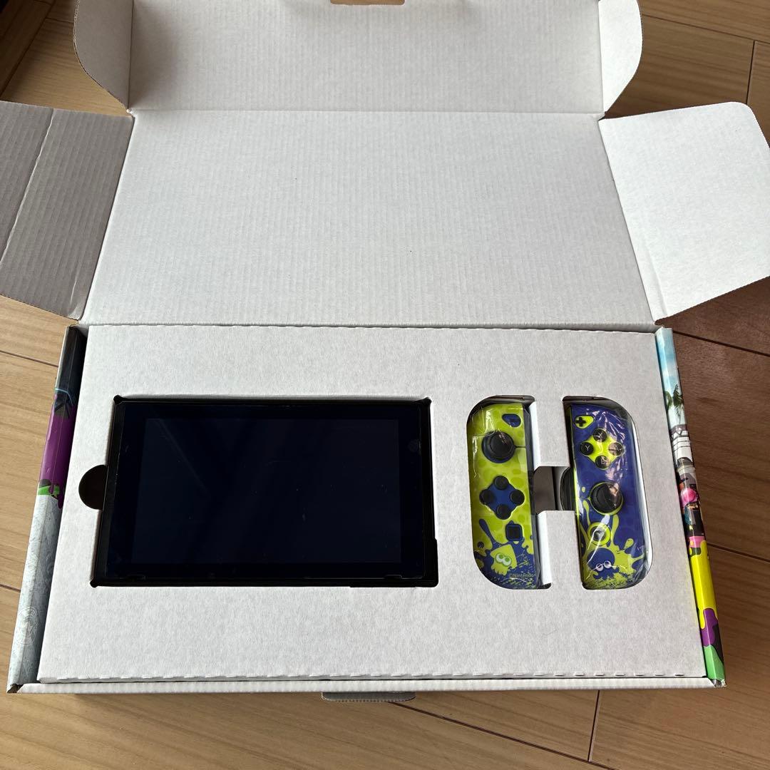 Nintendo Switch Splatoon 2 Edition 本体　外箱