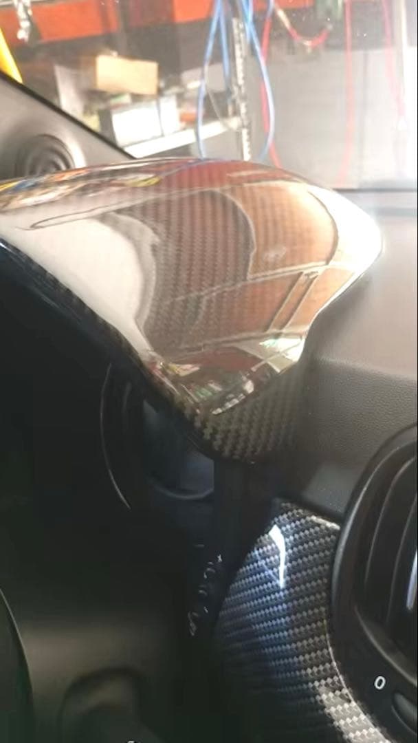 ability アバルト メーターフードカバー + スイッチカバー