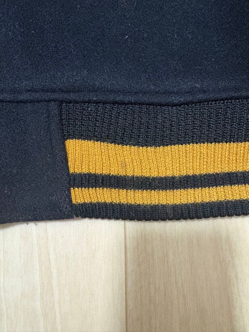 GDC スタジャン　袖レザー　キムタク