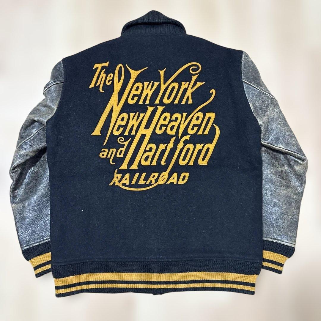 GDC スタジャン　袖レザー　キムタク