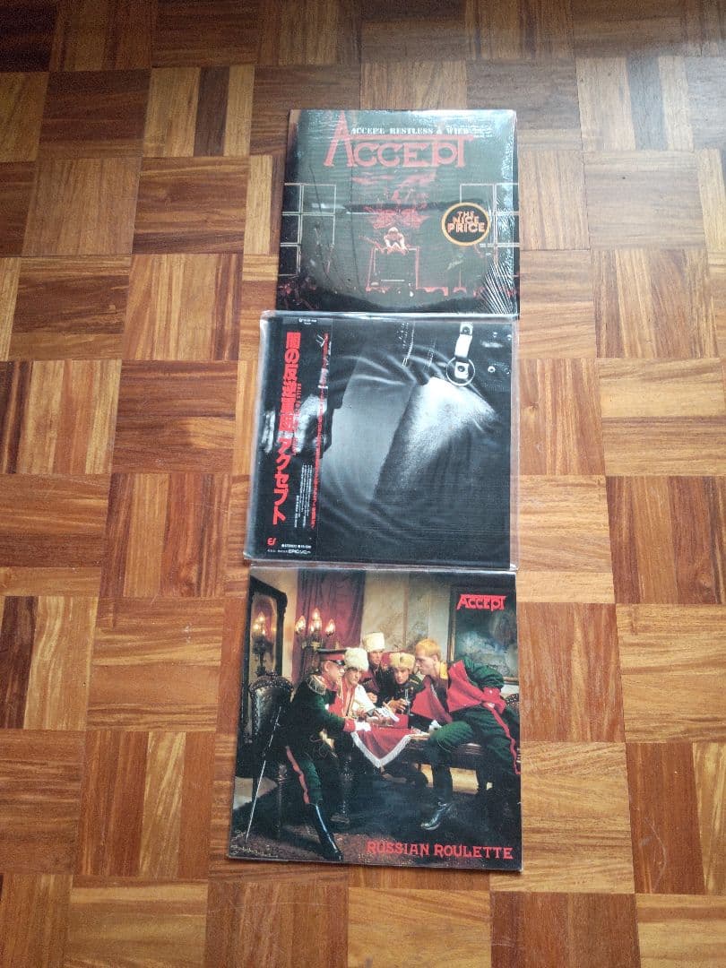 アクセプト レコード3枚セット