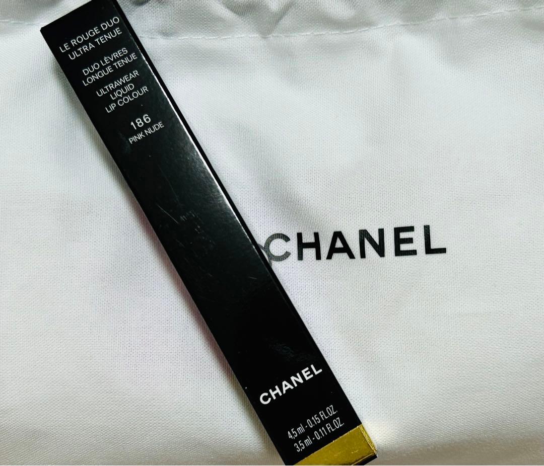 新品未開封　新発売　シャネル　ル ルージュ デュオ ウルトラ トゥニュ　186