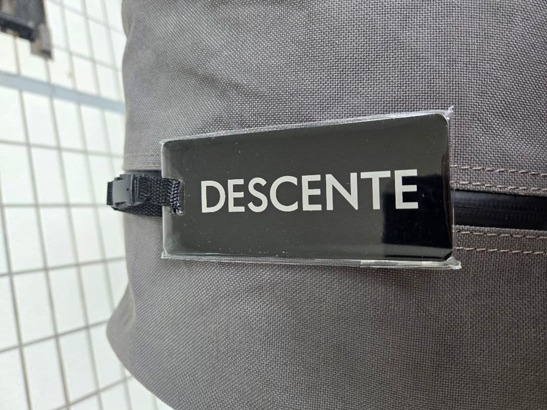 DESCENTE グレー キャディバッグ