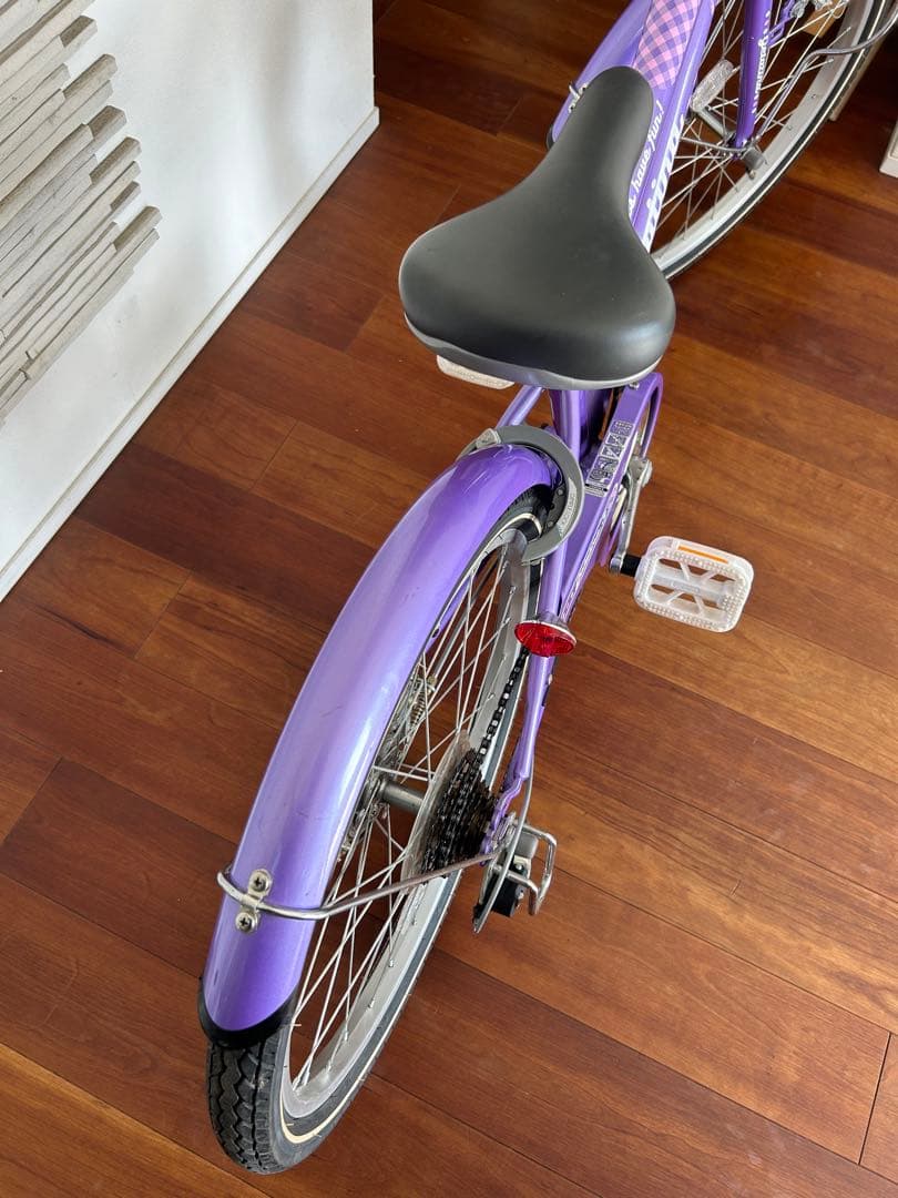 子供用　自転車　22インチ　室内保管　引取り限定