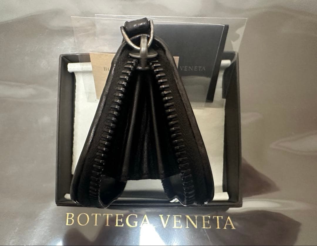 【付属品付】ボッテガヴェネタ イントレチャートケース/ラム/黒2️⃣✨✨
