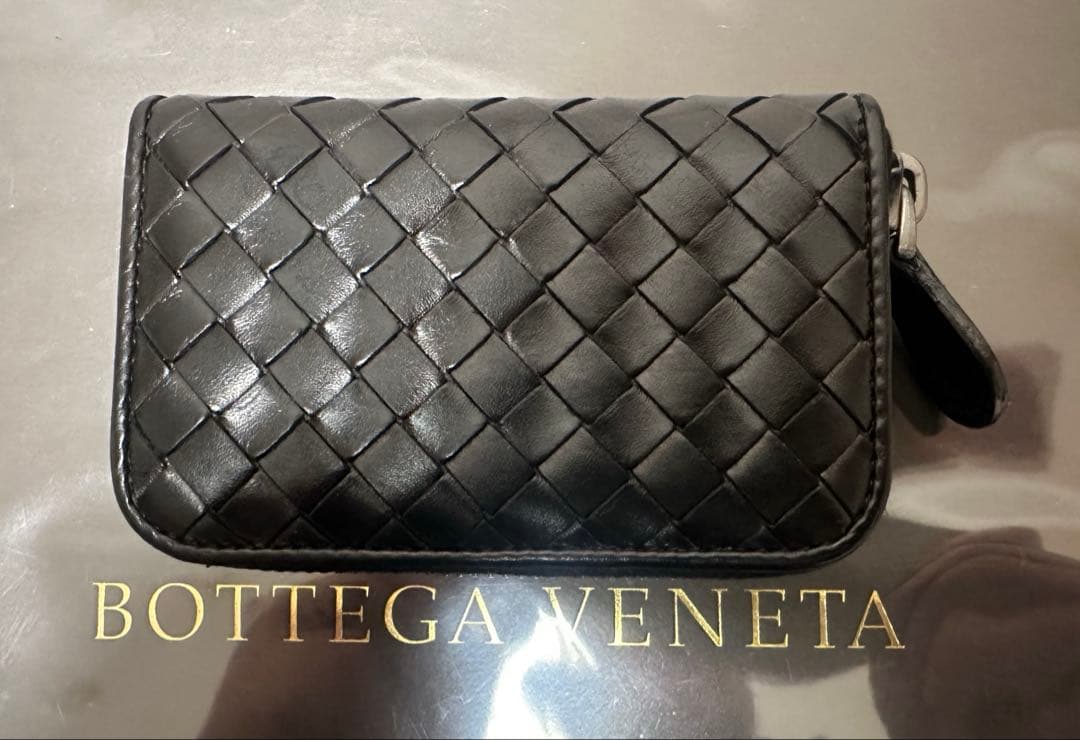 【付属品付】ボッテガヴェネタ イントレチャートケース/ラム/黒2️⃣✨✨